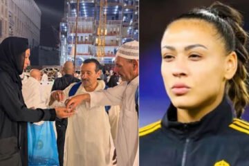 برازیلین فٹبالر کیتھلین سوزا دائرہ اسلام میں داخل، عمرے کی سعادت بھی حاصل کر لی