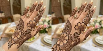 عید کی خوشیاں اور مہندی کا جادو: خواتین کے لیے بہترین ڈیزائنز 19 عید کی خوشیاں اور مہندی کا جادو: خواتین کے لیے بہترین ڈیزائنز