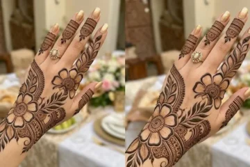 عید کی خوشیاں اور مہندی کا جادو: خواتین کے لیے بہترین ڈیزائنز 1 عید کی خوشیاں اور مہندی کا جادو: خواتین کے لیے بہترین ڈیزائنز