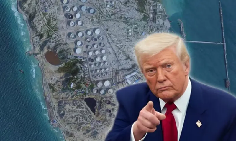 ٹرمپ کی ایران کو وارننگ، آبنائے ہرمز میں حملے نہ رکے تو خارگ آئل ٹرمینل نشانہ بن سکتا ہے