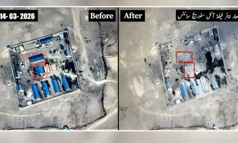 14213012قندھار ایئر فیلڈ کی آئل اسٹوریج سائٹس پر کارروائی، فوجی ذرائع کا دعویٰ5ae62d9