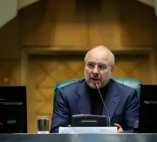 ایرانی پارلیمان کے اسپیکر کا امریکی فوجی اڈوں پر تنقیدی بیان