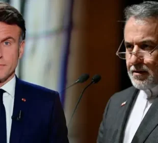 عباس عراقچی کی میکرون پر شدید تنقید