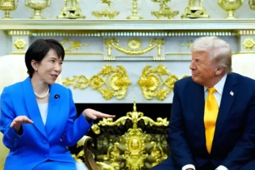 ڈونلڈ ٹرمپ اور سانائے تاکائیچی کی وائٹ ہاؤس میں اہم ملاقات