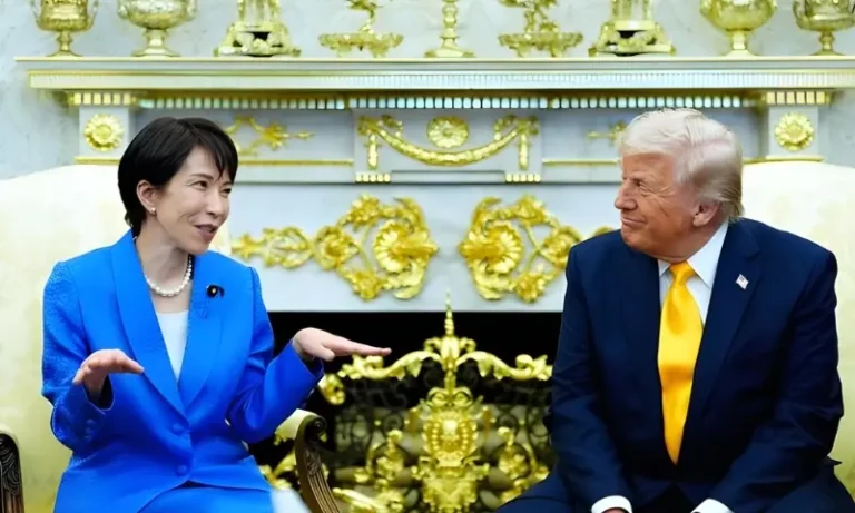 19235239ڈونلڈ ٹرمپ اور سانائے تاکائیچی کی وائٹ ہاؤس میں اہم ملاقات0606dd9