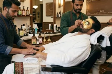 پاکستان میں مردوں کی گرومنگ کا بڑھتا ہوا رجحان، چاند رات پر سیلونز میں رش میں اضافہ