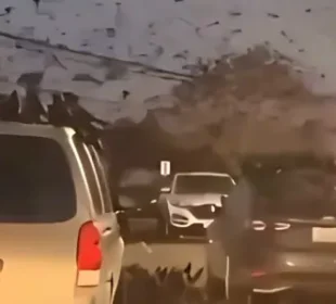 تل ابیب کے آسمان پر کوؤں کا غول شہریوں کے لیے حیرت کا باعث