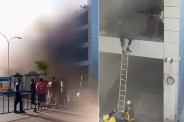 کراچی: کلفٹن کے اسٹور میں آگ لگنے کا واقعہ، جانی نقصان سے بچاؤ