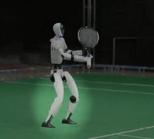 روبوٹ اب ٹینس کے میدان میں انسانوں کا مقابلہ کرنے لگے