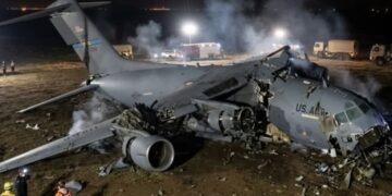 عراق میں امریکی ری فیولنگ طیارہ حادثے کا شکار، تمام عملہ ہلاک