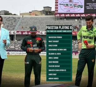 فیصلہ کن ون ڈے میں پاکستان نے ٹاس جیت کر فیلڈنگ کا فیصلہ کیا 10 فیصلہ کن ون ڈے میں پاکستان نے ٹاس جیت کر فیلڈنگ کا فیصلہ کیا