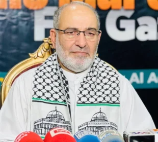 مشتاق احمد خان نے خیبر سے کراچی تک غزہ مارچ کا اعلان کر دیا 6 مشتاق احمد خان نے خیبر سے کراچی تک غزہ مارچ کا اعلان کر دیا