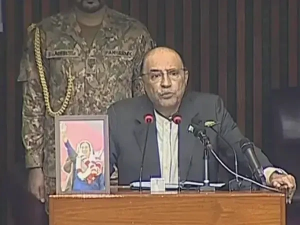 صدر مملکت کا پارلیمنٹ کےمشترکہ اجلاس سے خطاب