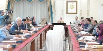 وزیراعظم کی زیر صدارت ہاؤسنگ اینڈ ورکس کے امور پر اجلاس 23 وزیراعظم کی زیر صدارت ہاؤسنگ اینڈ ورکس کے امور پر اجلاس