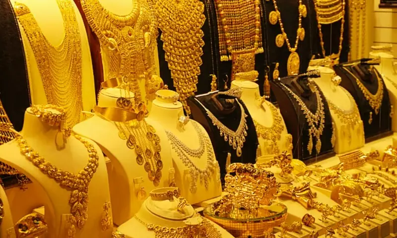 دبئی میں سونے کی قیمتوں میں ایک دن میں بڑا اضافہ