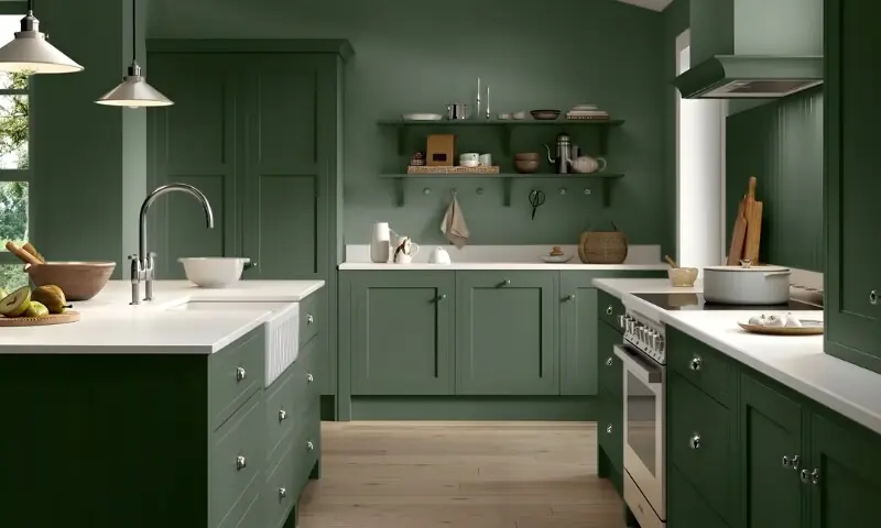 2026 کے لیے کچن ڈیزائننگ کے پانچ مقبول رنگ