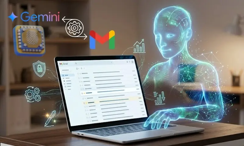 گوگل جی میل میں مصنوعی ذہانت کا نیا انقلاب: صارفین کی پرائیویسی پر سوالات