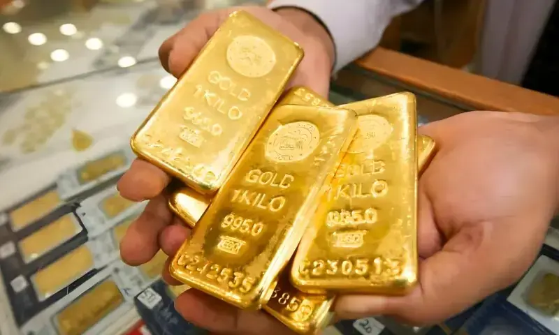 سونے کی قیمت میں بڑا اضافہ، فی تولہ 4500 روپے مزید بڑھ گیا