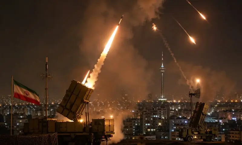 تہران میں ایئر ڈیفنس ایکشن میں، ممکنہ اہداف کو نشانہ بنایا گیا