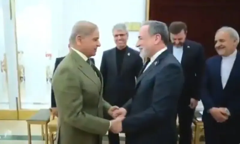 شہباز شریف کی ایرانی وزیرِ خارجہ عباس عراقچی سے ملاقات