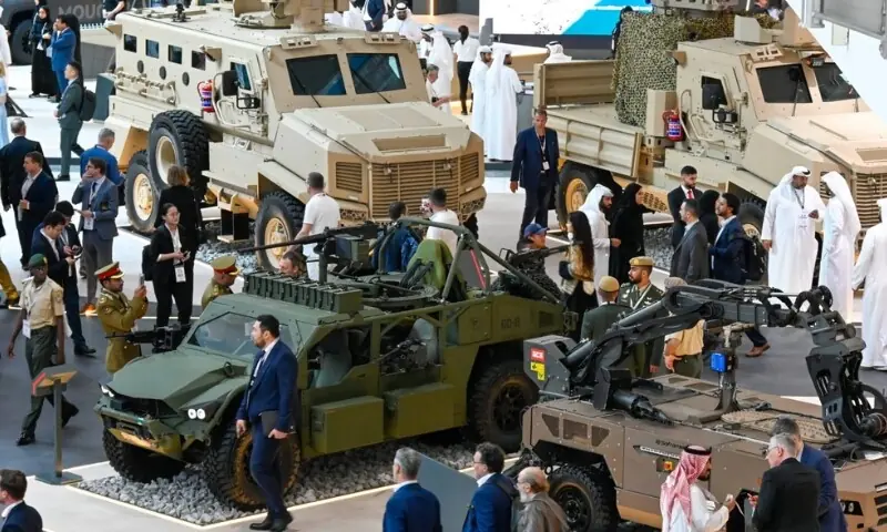 عالمی سطح پر دفاعی اخراجات میں ریکارڈ اضافہ، 2025 میں بلند ترین سطح کے قریب پہنچ گئے