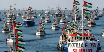 اسرائیلی کارروائی: امدادی فلوٹیلا کی متعدد کشتیوں کا گھیراؤ