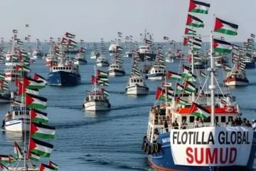 اسرائیلی کارروائی: امدادی فلوٹیلا کی متعدد کشتیوں کا گھیراؤ