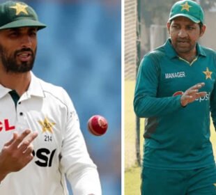 پاکستان کرکٹ بورڈ کا بڑا فیصلہ: شان مسعود ٹیسٹ کپتان برقرار