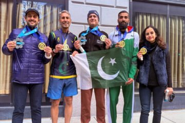 عالمی میراتھن میں پاکستانی ایتھلیٹس نے اپنی صلاحیتوں کا لوہا منوا لیا