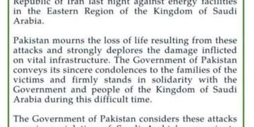 Iran’s Aggressive Strike on Saudi Oil Facilities and Its Global Implications