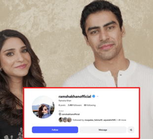 رمشا خان کا بڑا قدم: سوشل میڈیا سے سب کچھ غائب! مداح حیران