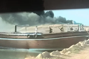 جنوبی ایران میں جہازوں کو آگ لگ گئی، ریسکیو آپریشن جاری