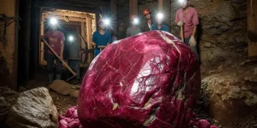 میانمار میں نایاب دیوقامت یاقوت دریافت، ماہرین نے غیرمعمولی قرار دے دیا 6 میانمار میں نایاب دیوقامت یاقوت دریافت، ماہرین نے غیرمعمولی قرار دے دیا
