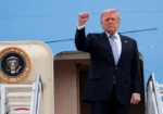 ٹرمپ دو روزہ دورہ مکمل کرکے بیجنگ سے روانہ