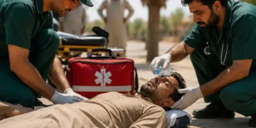 شدید گرمی میں ہیٹ اسٹروک کے مریض بڑھنے لگے، ماہرین نے اہم انتباہ جاری کر دیا 21 شدید گرمی میں ہیٹ اسٹروک کے مریض بڑھنے لگے، ماہرین نے اہم انتباہ جاری کر دیا