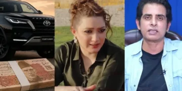 مومنہ اقبال تنازع: فارچیونر، ہونڈا سوک اور مہنگی گھڑی کا معاملہ سامنے آگیا
