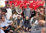 یومِ مزدور پر لاہور میں اپوزیشن رہنماؤں کا احتجاج