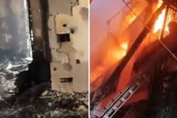 دارالحکومت میں افسوسناک واقعہ، رہائشی عمارت آگ کی لپیٹ میں