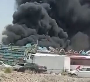لکپاس کے قریب کسٹم گودام میں خوفناک آتشزدگی، متعدد دھماکے، 35 افراد زخمی
