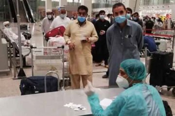 ایبولا سے متعلق عالمی صورتحال پر پاکستان میں احتیاطی اقدامات، ایئرپورٹس پر نگرانی سخت 1 ایبولا سے متعلق عالمی صورتحال پر پاکستان میں احتیاطی اقدامات، ایئرپورٹس پر نگرانی سخت