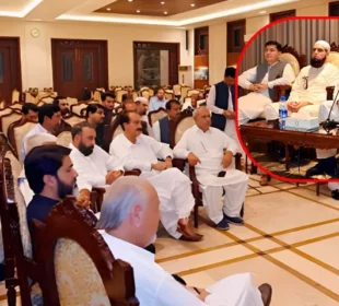 پشاور: پی ٹی آئی خیبرپختونخوا پارلیمانی پارٹی اجلاس میں اختلافات نمایاں 6 پشاور: پی ٹی آئی خیبرپختونخوا پارلیمانی پارٹی اجلاس میں اختلافات نمایاں