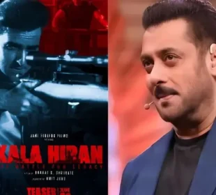 کالا ہرن فلم تنازع: سلمان خان کی ٹیم کا پروڈیوسرز کو قانونی نوٹس، ریلیز روکنے کا مطالبہ