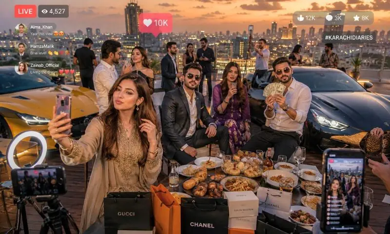 ایف بی آر کا سوشل میڈیا پر دولت دکھانے والے نان فائلرز کے خلاف کارروائی کا فیصلہ