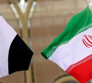 ایران اور یو اے ای کے درمیان اعلیٰ سطحی رابطہ، خطے میں کشیدگی کم کرنے کی کوششیں تیز 7 ایران اور یو اے ای کے درمیان اعلیٰ سطحی رابطہ، خطے میں کشیدگی کم کرنے کی کوششیں تیز