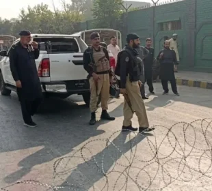 لکی مروت میں دو افراد کی لاشیں ملنے پر احتجاج، انڈس ہائی وے بند 1 لکی مروت میں دو افراد کی لاشیں ملنے پر احتجاج، انڈس ہائی وے بند