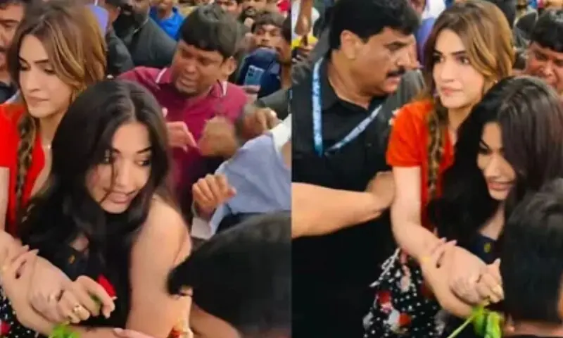 پونے کے شاپنگ مال میں فلم ’کاک ٹیل 2‘ کی تشہیر کے دوران ہجوم بے قابو، اداکاروں کو محفوظ نکال لیا گیا