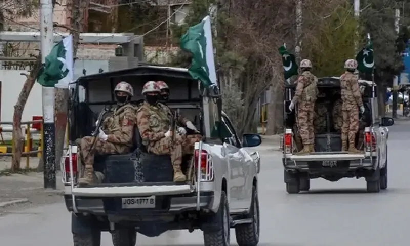 خاران اور مستونگ میں دو کارروائیاں، 8 دہشت گرد ہلاک