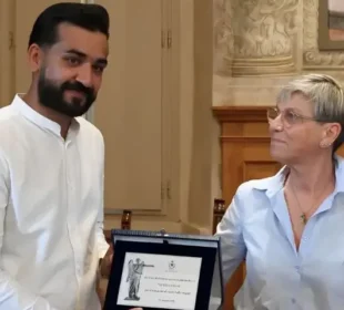 پاکستانی نوجوان نوید اسلم کی جرات کو اٹلی میں شاندار خراجِ تحسین