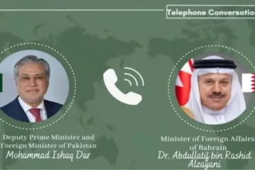 اسلام آباد: پاکستان اور بحرین کے درمیان خطے کی صورتحال پر اعلیٰ سطحی رابطہ