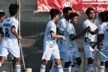 پاکستان انڈر 18 ہاکی ٹیم ایشیا کپ کے سیمی فائنل میں پہنچ گئی